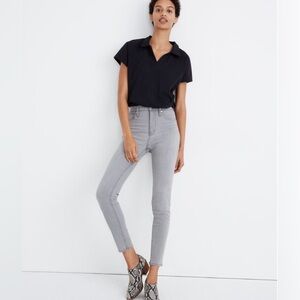 MADEWELL - 10" High-Rise Skinny Crop in Salem Wash